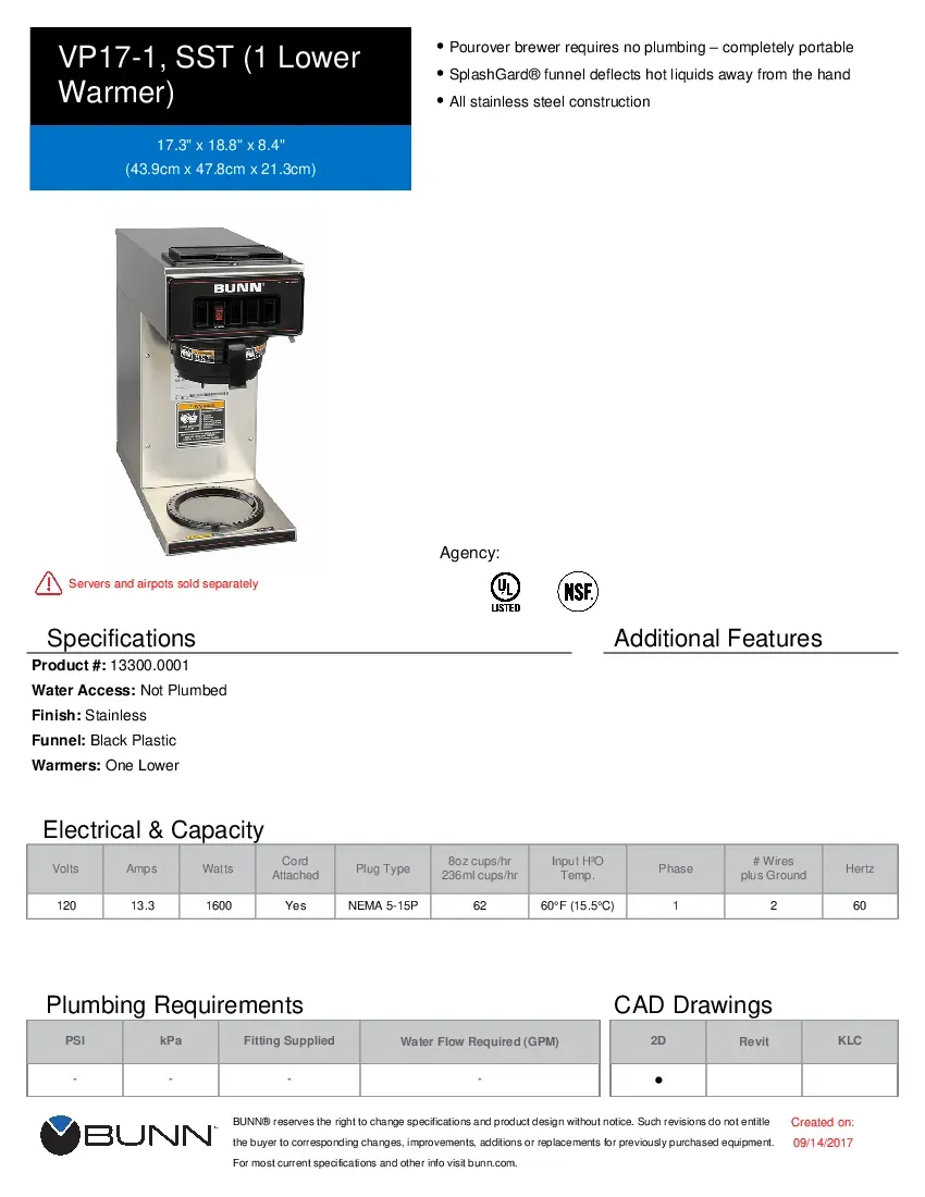 bunn-13300-0001-coffee-brewer-for-decanters-3-8-gallon-per-hour-specsheet-260719adtdnt.pdf