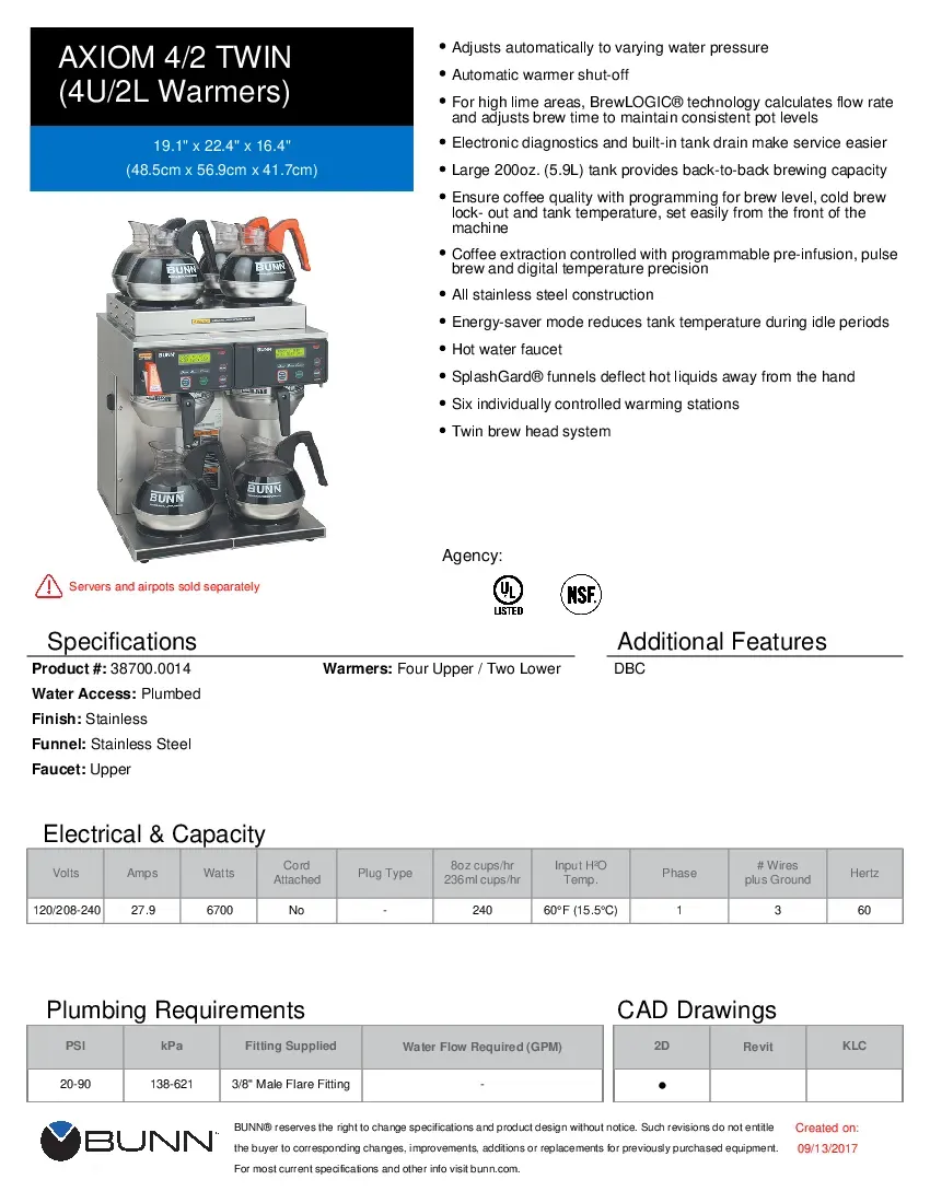 bunn-38700-0014-coffee-brewer-for-decanters-15-gallon-per-hour-specsheet-260719wv6z74.pdf