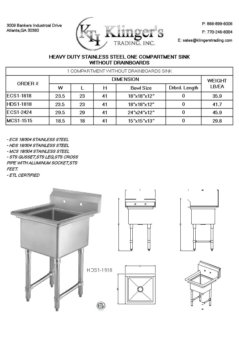 klingers-trading-ecs12424-sink-1-one-compartment-adjustable-bullet-feet-spe-2607192x0zmc.pdf