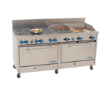 Comstock-Castle , 2F330-18-1.5RB, Range, 72", 6 Burners, 18" Griddle, 18" Charbroiler
