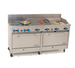 Comstock-Castle , 2F330-24-2RB, Range, 72" Restaurant, Gas