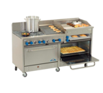 Comstock-Castle , 2F330-24B, Range, 72" Restaurant, Gas