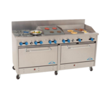 Comstock-Castle , 2F330-30-1.5RB, Range, 72" Restaurant, Gas