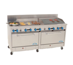 Comstock-Castle , 2F330-30-2.5RB, Range, 72" Restaurant, Gas