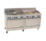 Comstock-Castle , 2F330-36-1RB, Range, 72" Restaurant, Gas