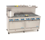 Comstock-Castle , 2F330, Range, 72", 12 Open Burners