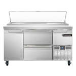 Continental Refrigerator , PA60N-D, Refrigerated Counter, Pizza Prep Table