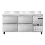 Continental Refrigerator , RA68NBS-D, Refrigerated Counter, Work Top