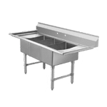 Klingers Trading , ECS3SM2D, Sink, (3) Three Compartment