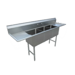 Klingers Trading , MCS32D, Sink, (3) Three Compartment