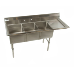Klingers Trading , MCS3DR, Sink, (3) Three Compartment