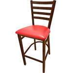 Oak Street , BM-234W-DW-RED, Bar Stool, Indoor