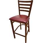 Oak Street , BM-234W-DW-WINE, Bar Stool, Indoor