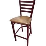 Oak Street , BM-234W-MH-BUC, Bar Stool, Indoor