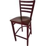 Oak Street , BM-234W-MH-MH, Bar Stool, Indoor