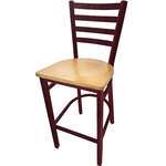 Oak Street , BM-234W-MH-NT, Bar Stool, Indoor