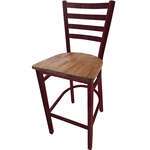 Oak Street , BM-234W-MH-RW, Bar Stool, Indoor