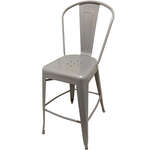 Oak Street , OD-BM-0001-SLV, Bar Stool, Outdoor