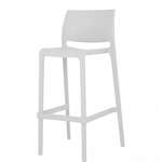 Oak Street , OD-BS-711-WHT, Bar Stool, Outdoor