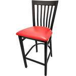 Oak Street , SL4279-1-RED, Bar Stool, Indoor
