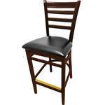 Oak Street , WB101WA-BLK, Bar Stool, Indoor
