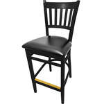 Oak Street , WB102BLK-BLK, Bar Stool, Indoor
