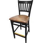 Oak Street , WB102BLK-BUC, Bar Stool, Indoor