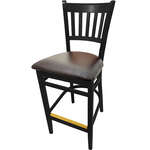 Oak Street , WB102BLK-ESP, Bar Stool, Indoor