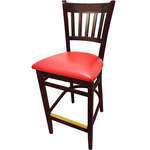 Oak Street , WB102MH-RED, Bar Stool, Indoor