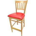 Oak Street , WB102NT-RED, Bar Stool, Indoor
