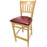 Oak Street , WB102NT-WINE, Bar Stool, Indoor